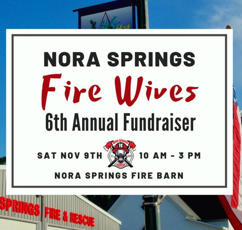 Nora Springs Fire Wives fundraiser